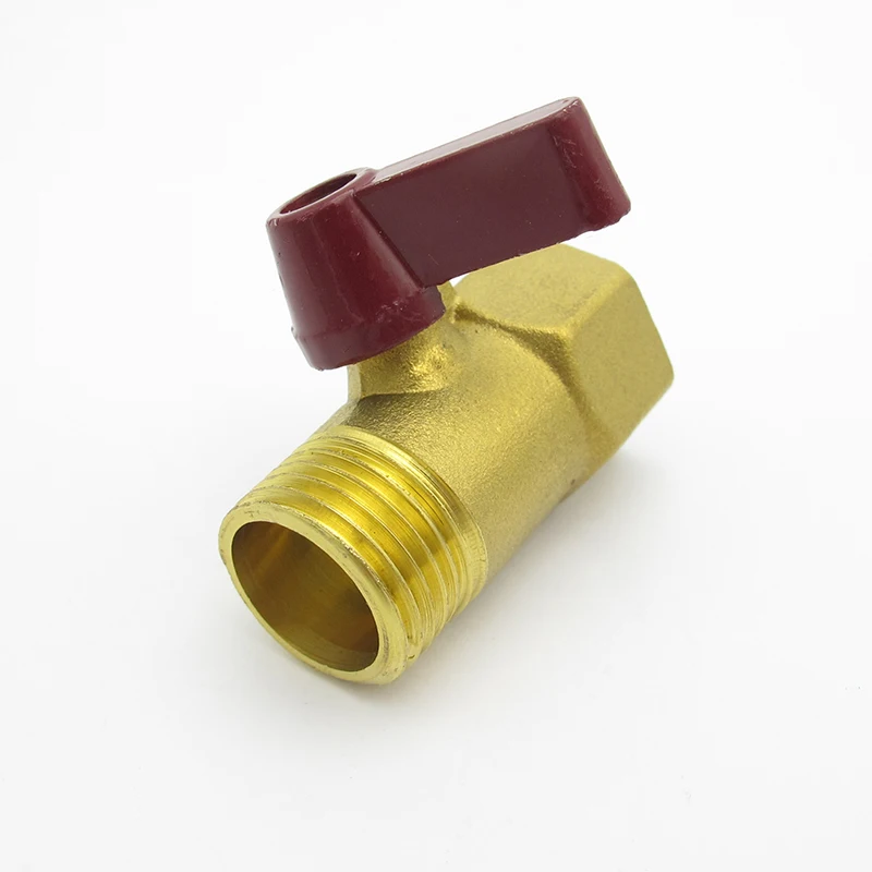 1/2 &quotBSP Male x 1/2&quot BSP внутренняя резьба двухсторонний латунный запорный