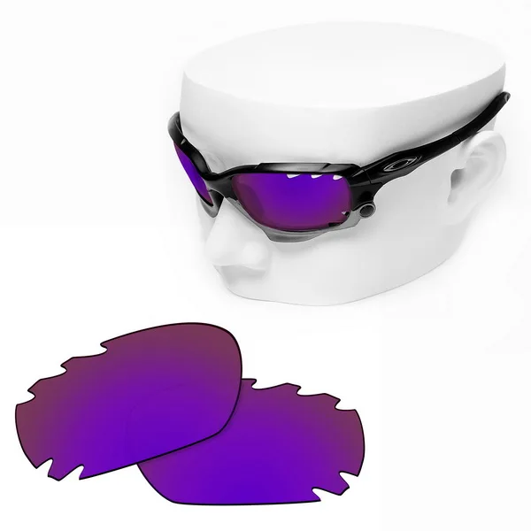 Purple Mirror OOWLIT поляризованные Сменные линзы для-Oakley Jawbone вентилируемый солнцезащитные очки - Цвет линз: Purple Mirror