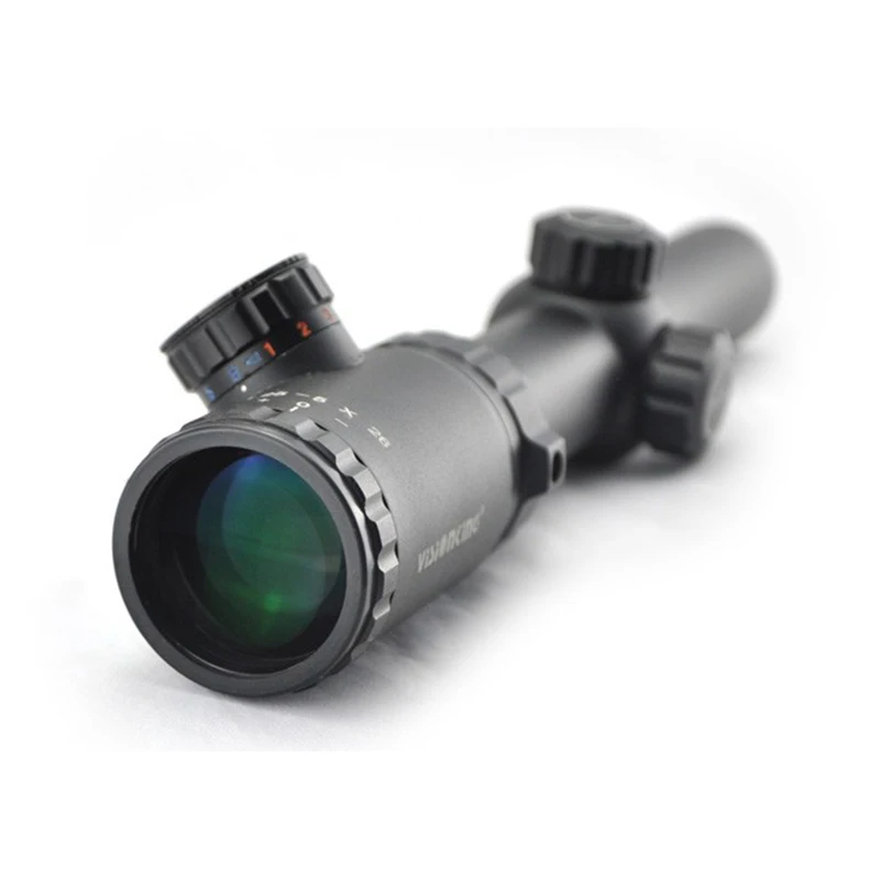 Visionking 1,25-5x26 водонепроницаемые оптические прицелы Mil Dot прицел противоударный прицел для охотничьего прицела W/11 мм крепление кольцо
