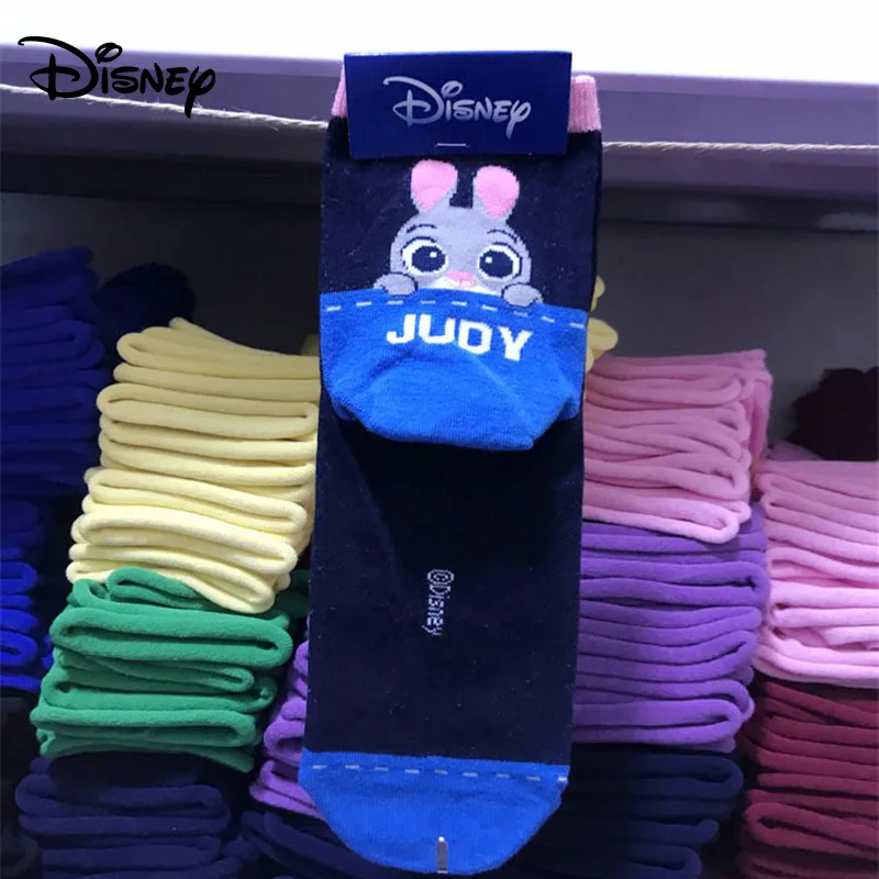Симпатичные женские носки Disney Мультяшные Микки Дональд Дак четыре сезона