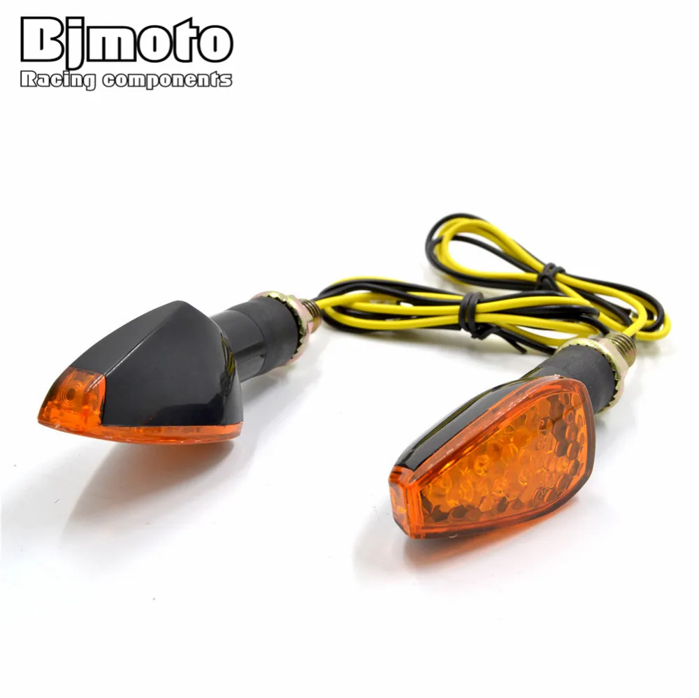 Мотоциклетные поворотники Bjmoto светодиодные индикаторы поворота для мотоциклов