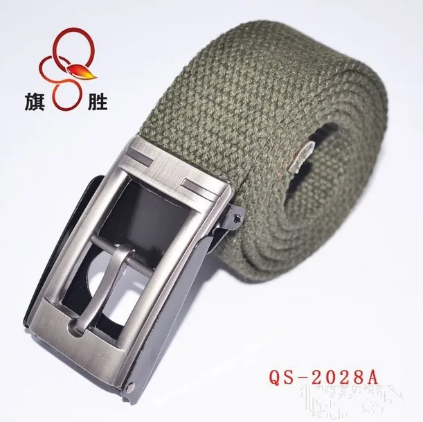 Hot ! wholesale belt for men 10pc/lot High quality Unisex Outdoor leisure buckle Canvas Knitted QS-2180A | Аксессуары для одежды