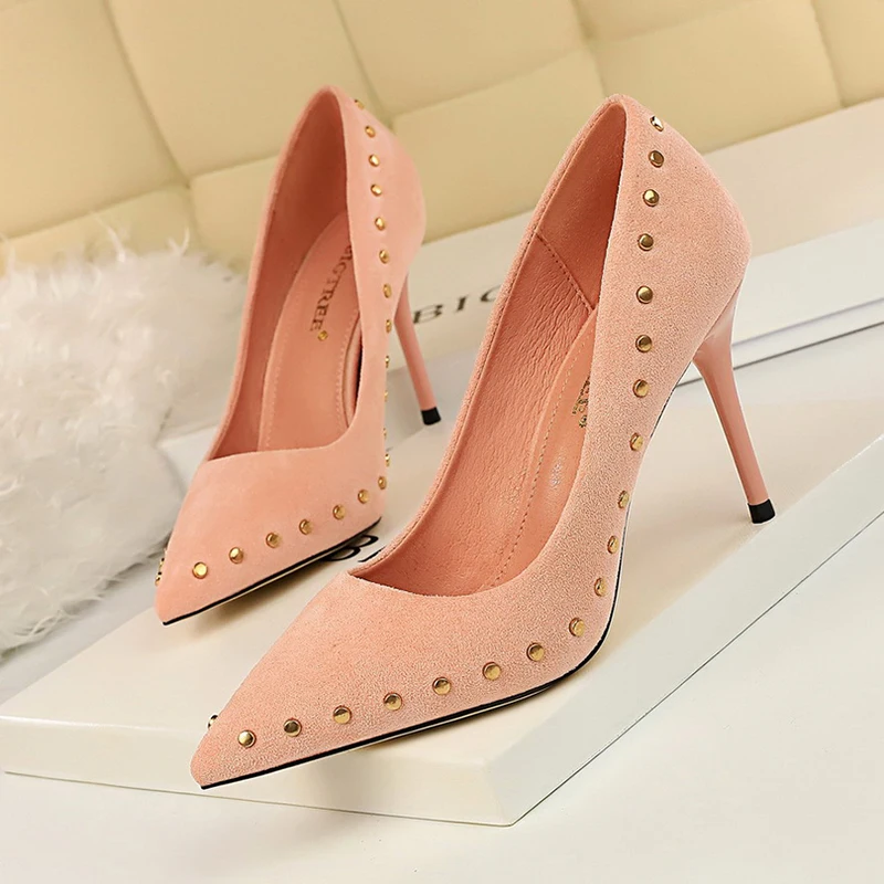 Женская обувь на высоком каблуке с шипами chaussure femme talon tacones altos mujer пикантные