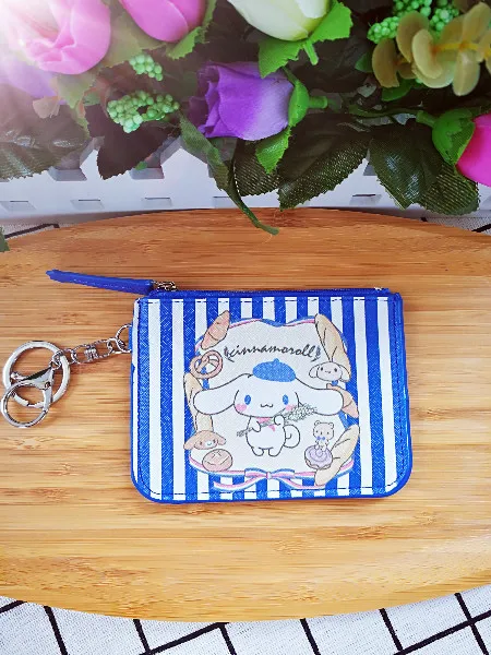 Pom Purin Fashion oroll модная аниме PU карточка для связки ключей брелок для ключей монета держатель для ключей подвеска унисекс на молнии подарки Новинка