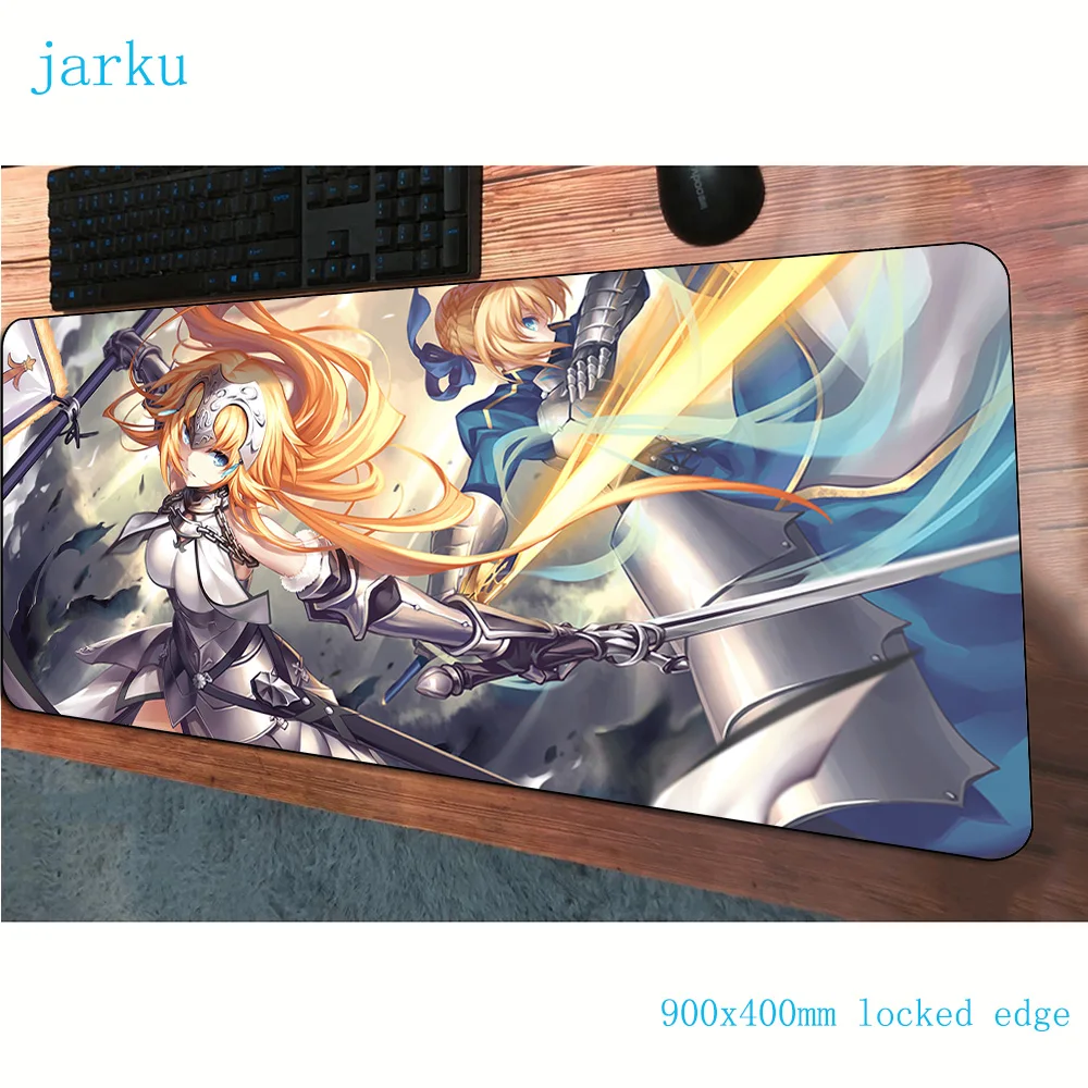 Fate grand order коврик для мыши 900x400 мм Аниме игровой геймер подставка запястья