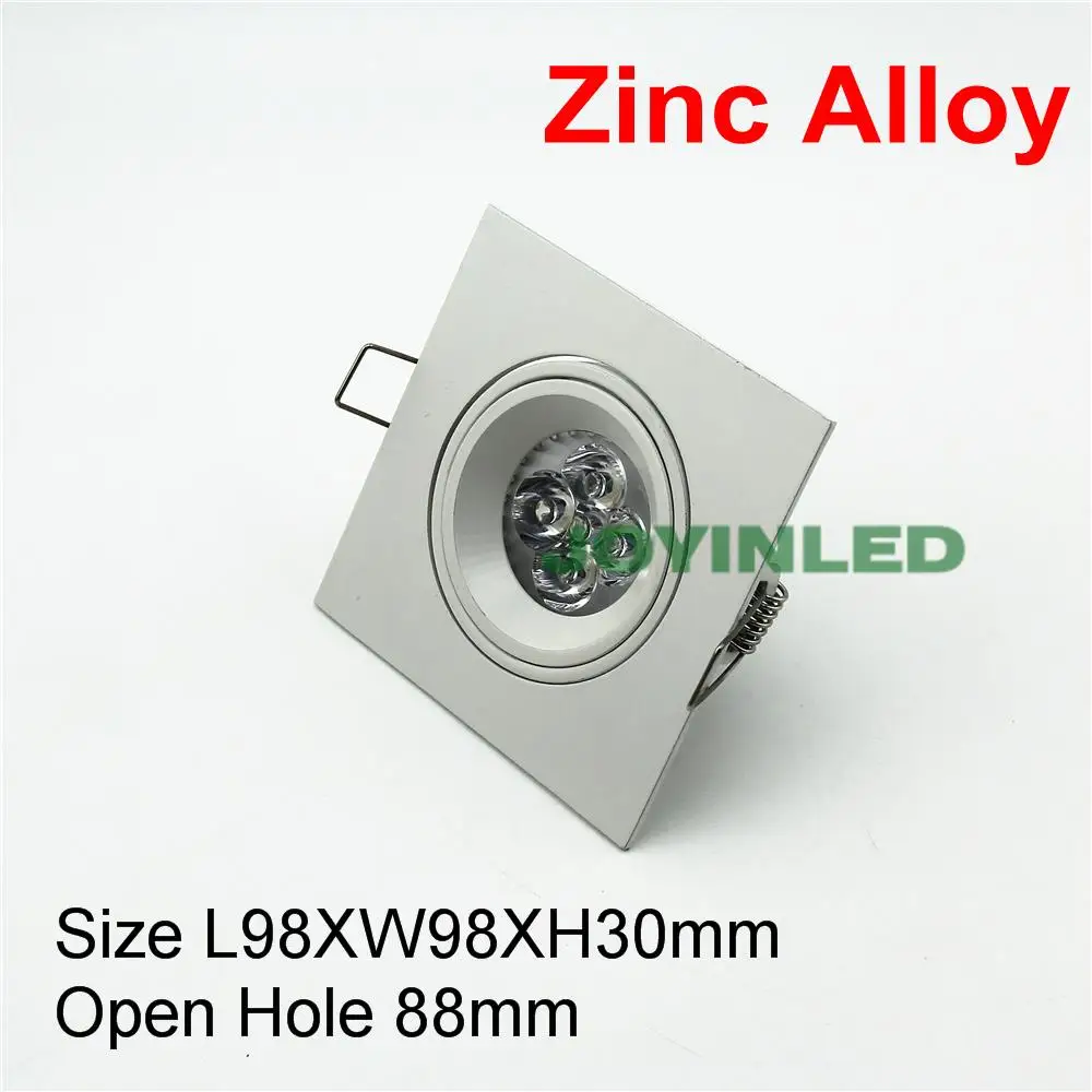 4 шт./лот диаметр 50 мм галогенная лампа фитинг AC85 260V DC12V mr16 gu10 gu5.3 светодиодный