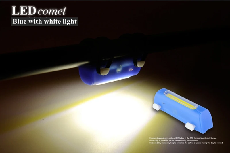 Велосипедный фонарь задний светодиодный USB Перезаряжаемый велосипедный