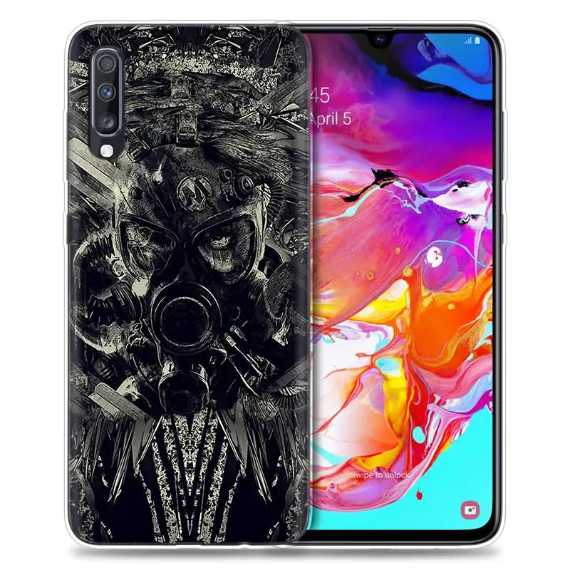 06 Метро 2033 чехол для samsung Galaxy A50 A70 A80 A60 A40 A30 A20 A10 M40 M30 M20 M10 A6 A8 плюс чехол для телефона из ТПУ с отделением для карт - Цвет: 06