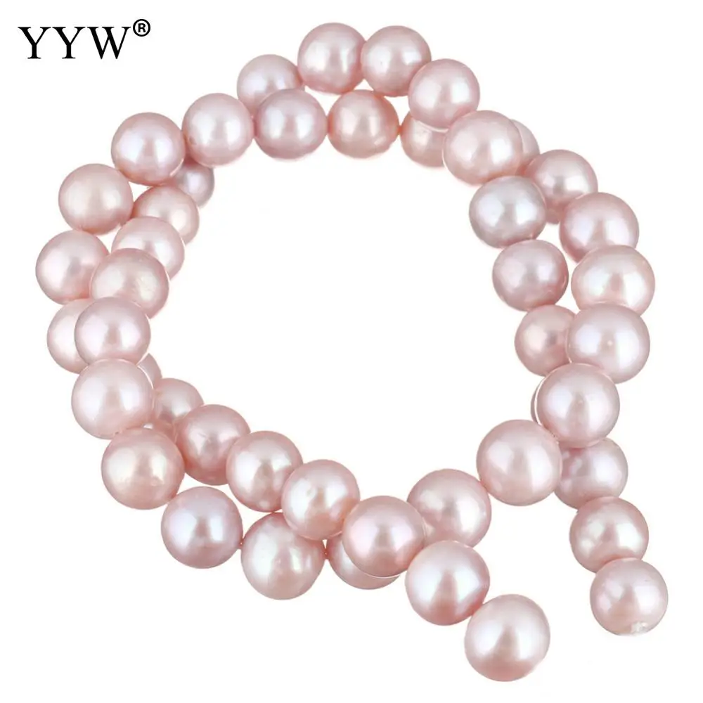 Бусины из пресноводного жемчуга с картофельным культивированным жемчугом