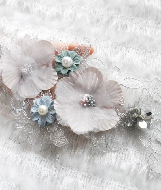 1 шт. модные очаровательные Горячие новые кружевные нашивки сделай сам Тюлевая