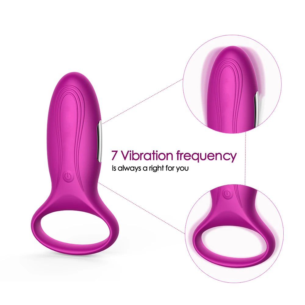 Вибрирующее мужское кольцо с длительным сроком действия пенис увеличение пениса