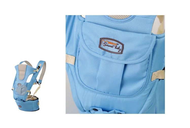 OLOEY Baby Carrier 7 в 1 для 0-36 м, эргономичный рюкзак на лямках для младенцев, Сумка с набедренным сиденьем, поясной ремень для новорожденных