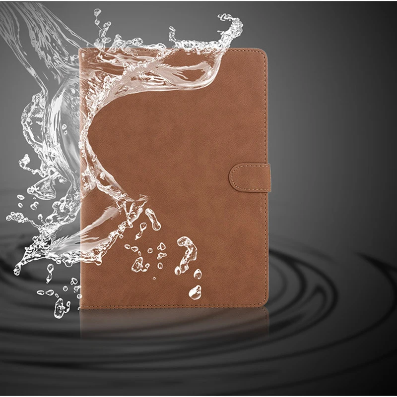 Для 9 7 дюймового mini 123 модный флип однотонный умный чехол защитный для ipad 234