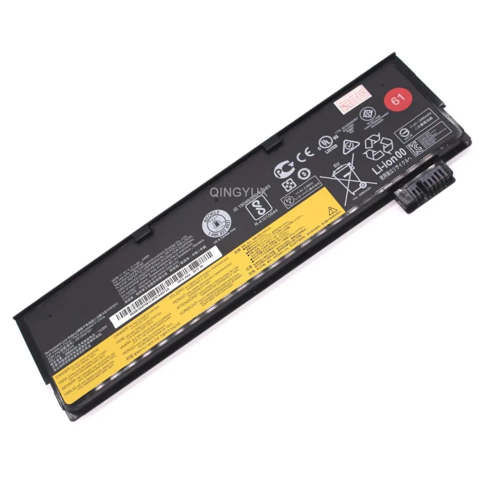 QINGYUX 11 4 V 24Wh 2080mAh 01AV423 01AV424 01AV422 SB10K97579 SB10K97581 Аккумулятор для ноутбука совместим с
