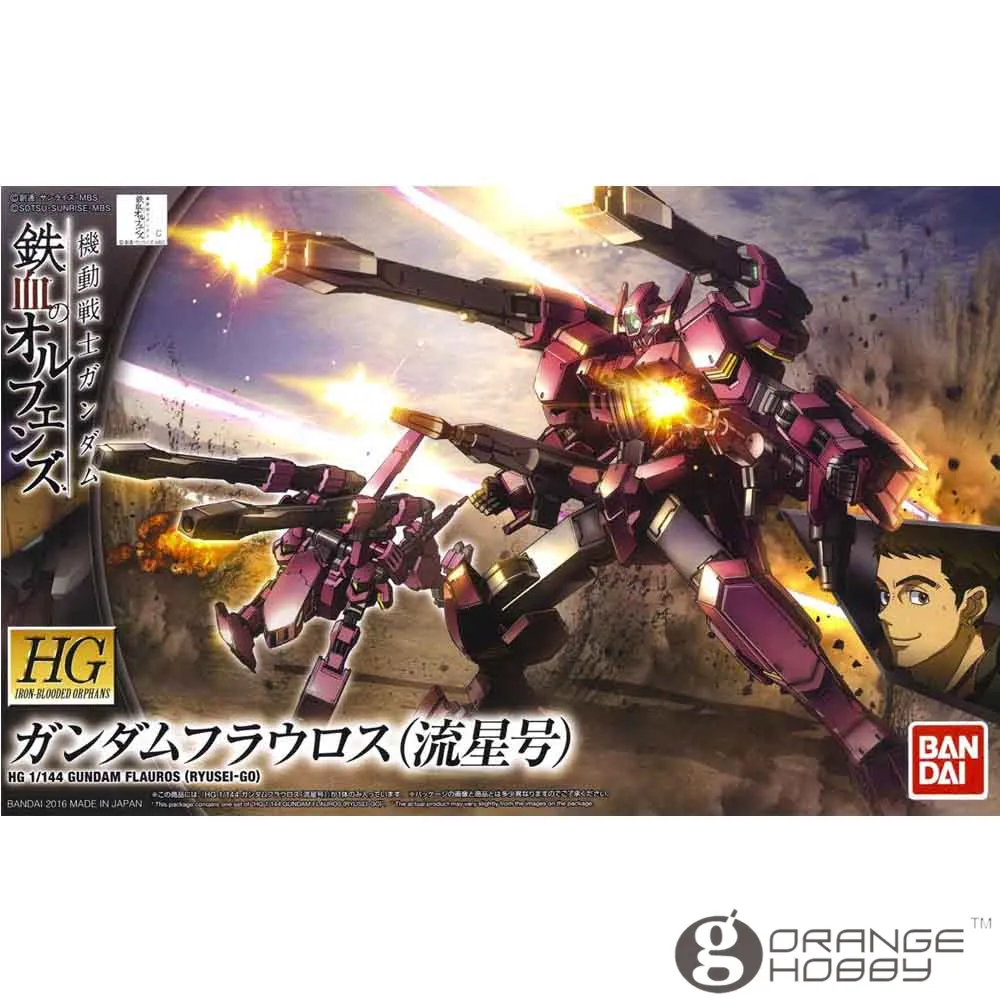 Набор моделей для мобильных телефонов OHS Bandai HG железокровные сироты 028 1/144 Flauros Ryusei