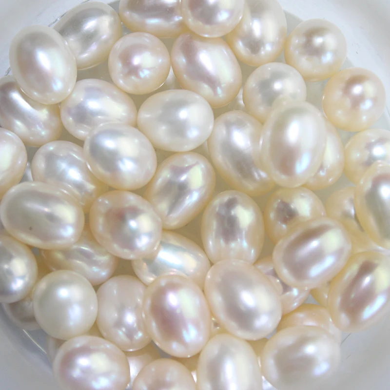 Ally 50pcs direct sale oysters with perfect real natural freshwater pearls bread round 6-7mm AAA for gifts fine jewelry | Украшения и
