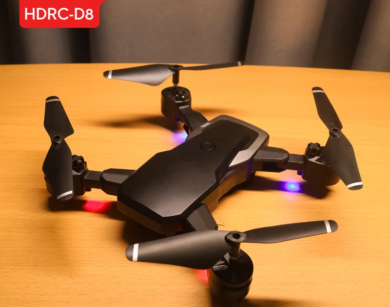 Новое Квадрокоптер FPV широкоугольный WiFi камера HD RC Мини вертолет складная рука складной Дрон