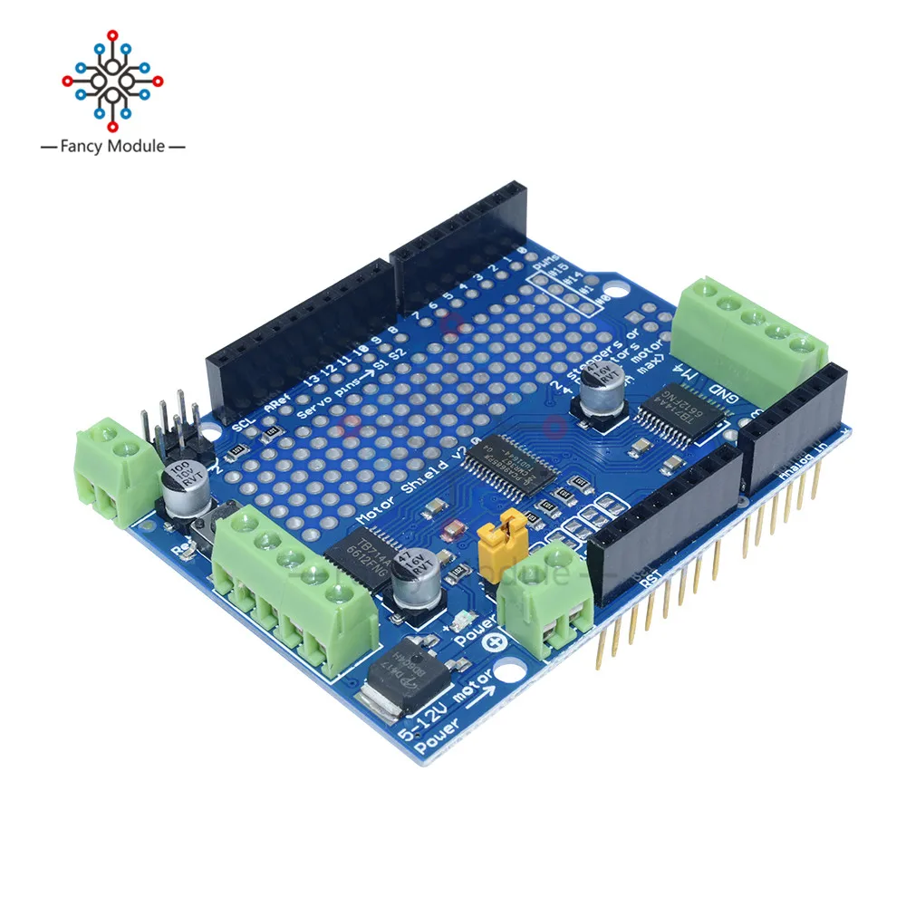 Модуль шагового двигателя IIC I2C TB6612 Mosfet PCA9685 сервопривод защитный модуль для Arduino