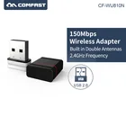 Беспроводной мини USB Wifi ключ 802.11bgn, мини ПК, USB Wi-Fi приемник 150 Мбитс, Realtek 8188EU сетевая карта для windows mac linux