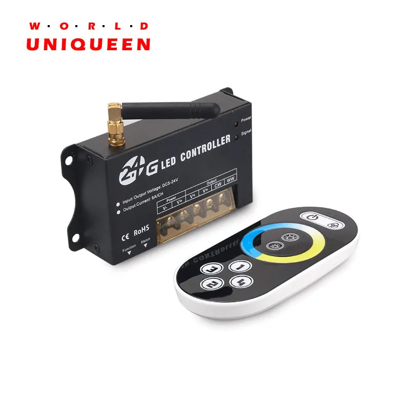 RF202 2 4G RF беспроводной светодиодный сенсорный контроллер температуры света|touch led