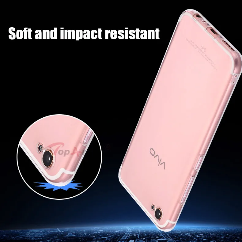 Soft TPU Crystal Case For BBK Vivo Y27 Y31 Y35 Y37 Y51 Y53 Y55 Y66 Y67 Y69 Y71 Y75 Y79 Y85 V3 Max V5 V7 Plus V9 Ultra-Thin Cases | Мобильные