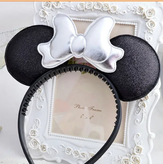 baby accessories Уши Минни-Маус Детские волосы для девочек повязки на голову обруч для волос аксессуары для детей украшения для волос украшения Тиара головной убор - Цвет: baby accessories