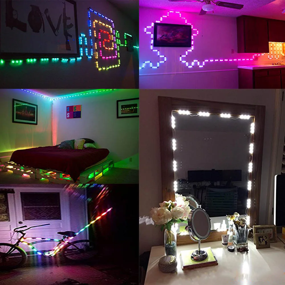 Светодиодная лента SMD5050 3 м/10 футов 6 цветов 12 в пост. Тока|smd5050 led|led smd5050module led |