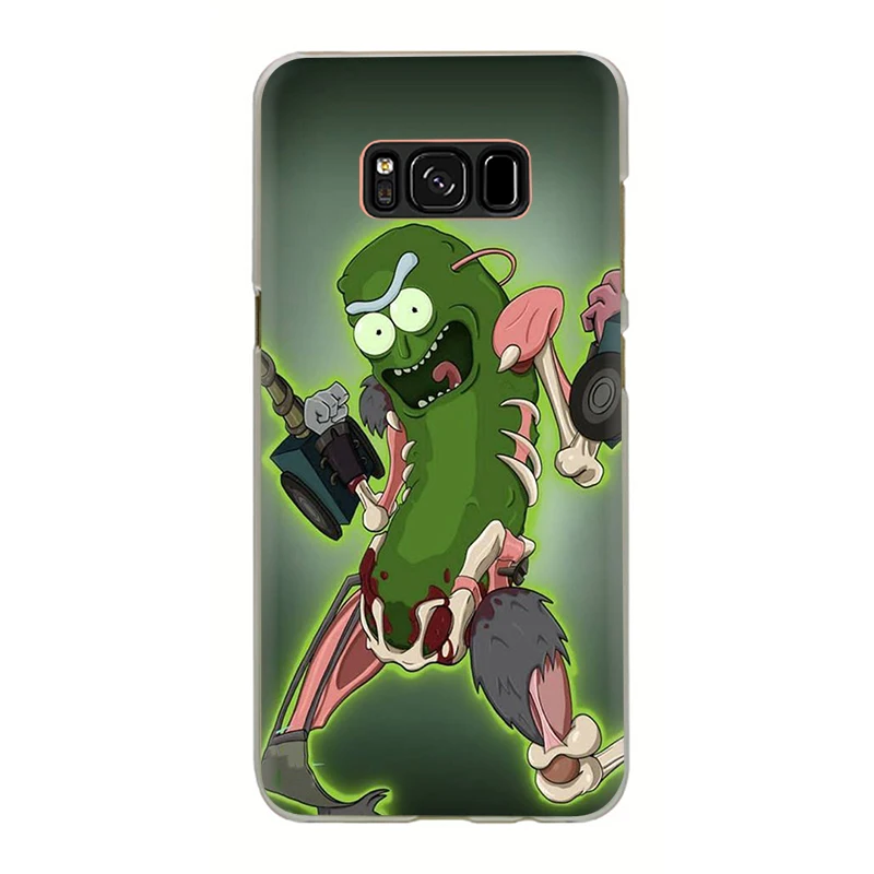 Жесткий чехол для телефона Рик и Морти Пикл Рик для samsung galaxy S6 7 Edge S8 9 Plus S10 E Plus Note8 9 M10 20 30 40 - Цвет: H7