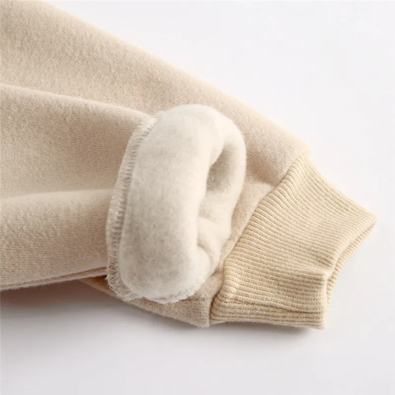 Толстовка одежда унисекс для младенцев девочек теплые свитшоты панда животное