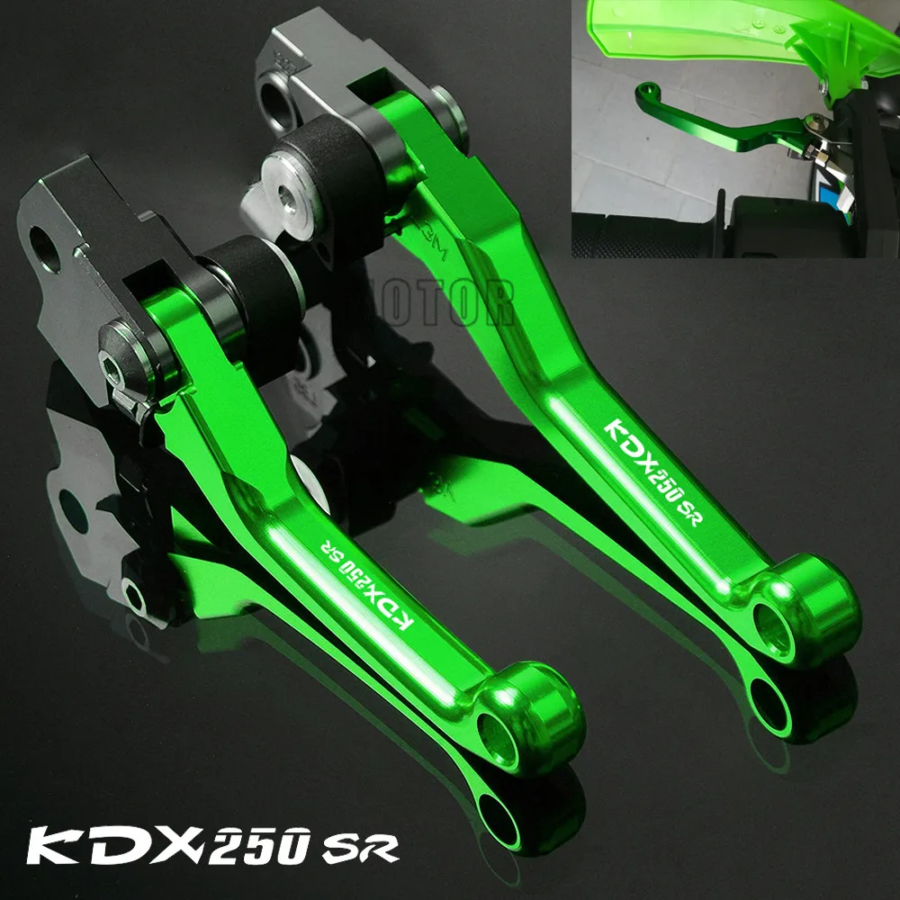 Рычаги сцепления поворотного тормоза для Kawasaki KDX250SR 1992 1994 1993 KDX250 KDX 250 SR CNC|Рычаги