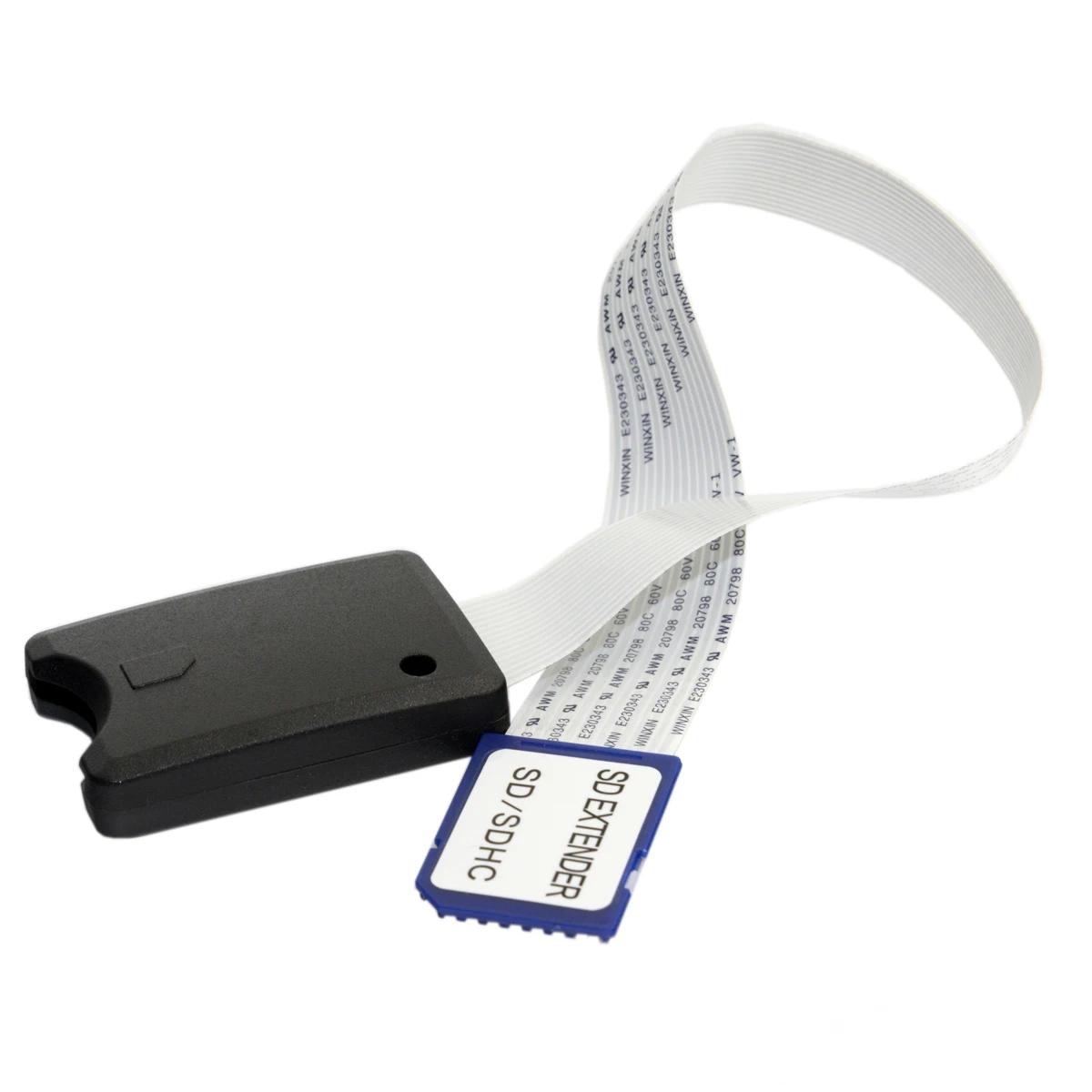 Cablecc Standard SD SDHC Memory Card Kit Male to Female Soft Flat FPC Extension Cable Extender 25cm | Компьютеры и офис