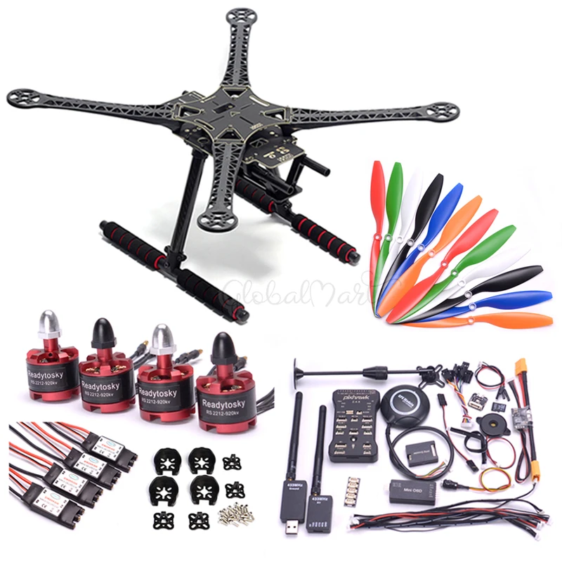 F450 / S500 PCB X500 500 мм квардокоптера каркасный комплект + Контроллер полета Pixhawk 2.4.8 32