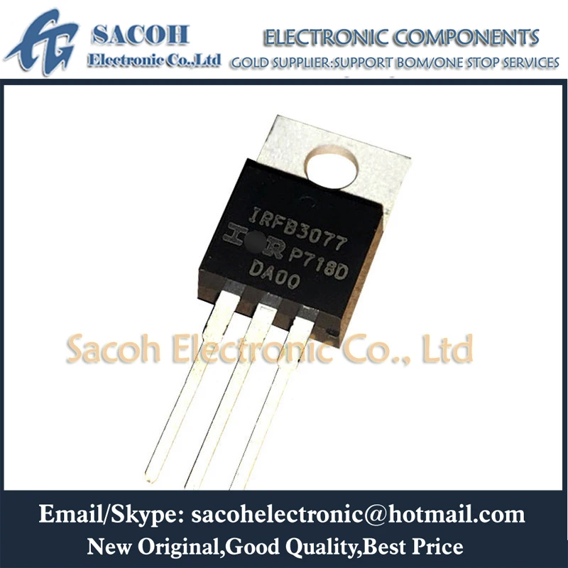 

New Original 10PCS/Lot IRFB3077 IRFB3077PBF IRFB3077G or IRFB3004 or IRFB3006 TO-220 210A 75V SMPS MOSFET