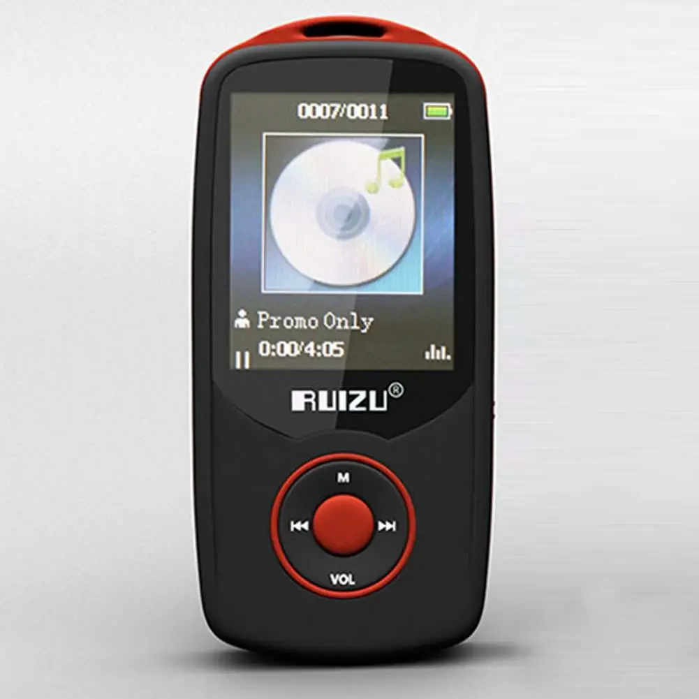RUIZU X06 MP3 плеер 4 Гб 0 спортивный с плеером 70 часов высокое качество без потерь