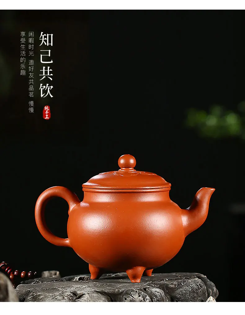 Xia Taoquan, известный Фиолетовый Глиняный Чайник maker Исин, это дар Путешествия Чайный сервиз для Фиолетовый Глиняный заварочный чайник