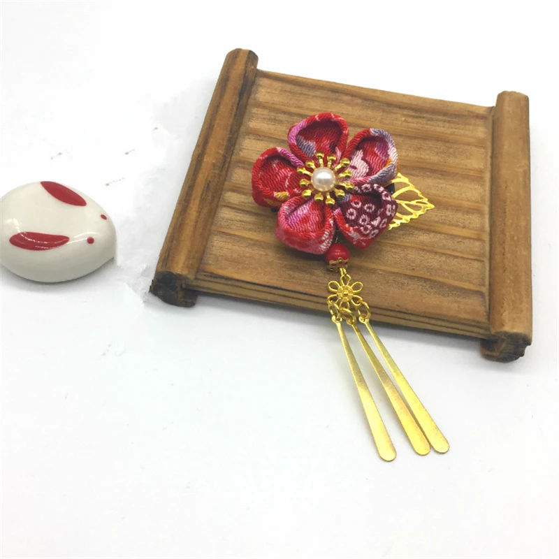 Заколка для волос в традиционном японском стиле свадебный головной убор с