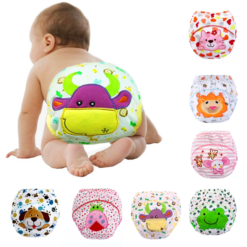 30 шт. Многоразовые Детские тренировочные трусики для горшка водонепроницаемое