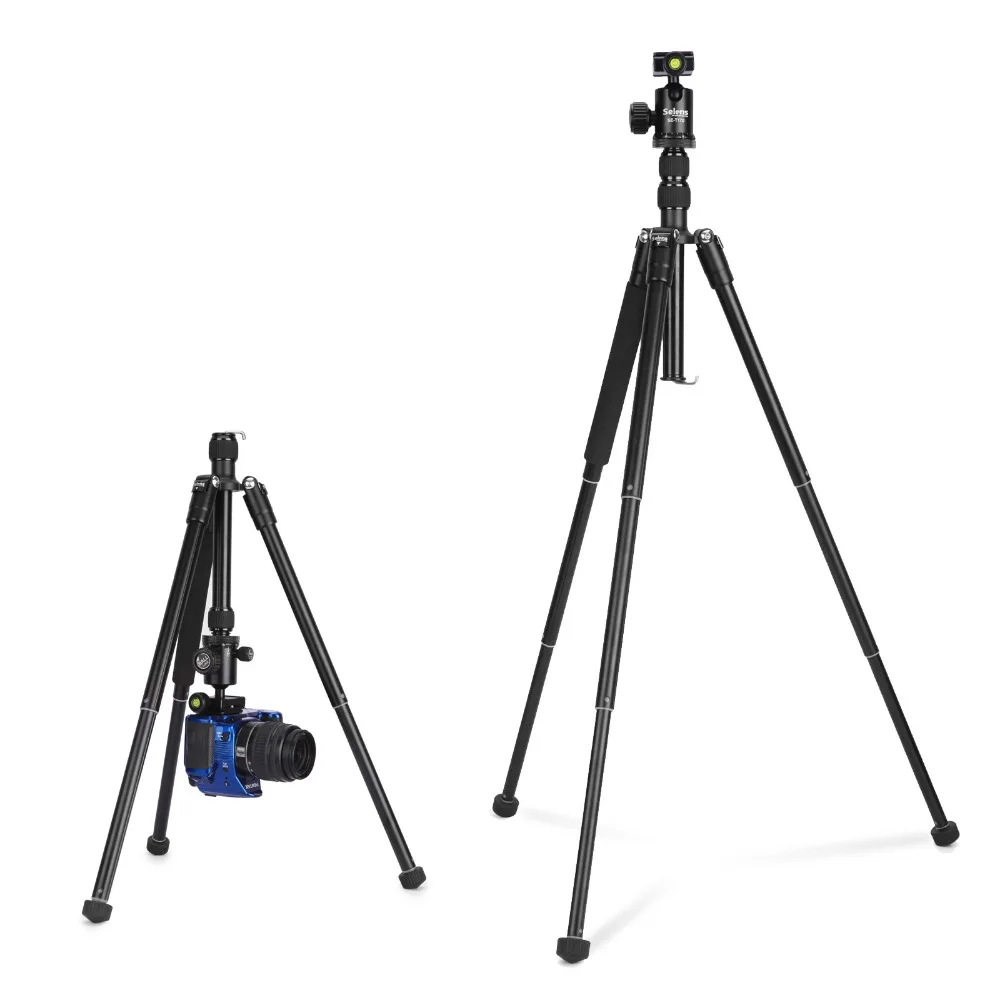 

150cm / 62" 1.2kg Aluminum Professional Travel Camera Tripod Monopod Portable Flexible for DSLR Camera