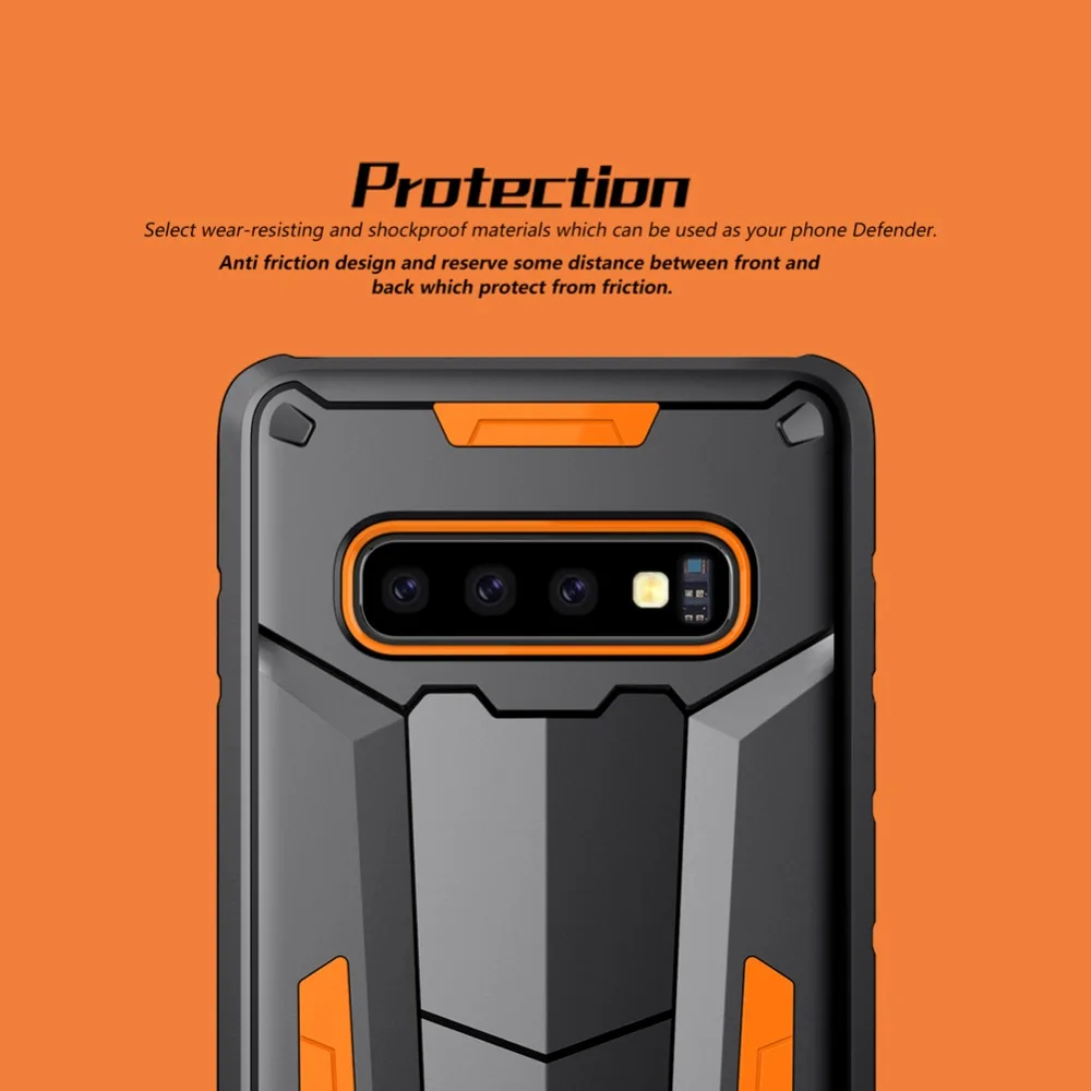 Для samsung Galaxy S10 S9 Plus Note 9 8 чехол Nillkin Defender 2 Броня задняя крышка для samsung S10 S9 S8 Plus Nilkin чехол для телефона