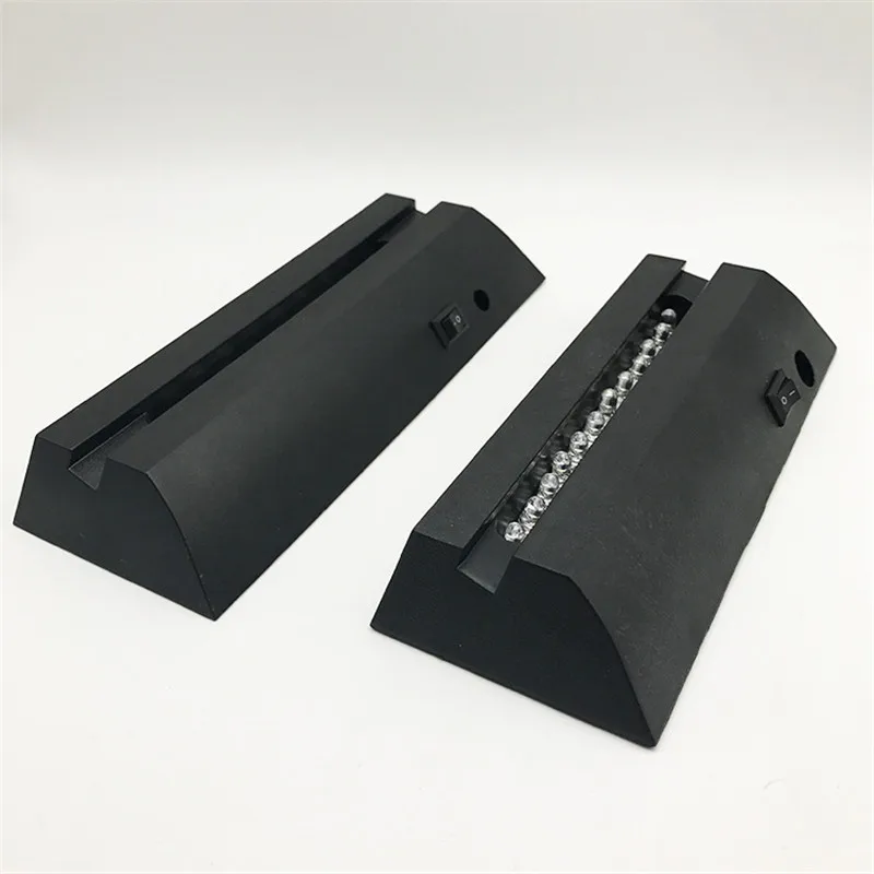 Клаит Светодиодная лампа база 3D Хрустальное стекло подставка База 10