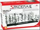 Игрушечные американские горки уровня 1 9 DIY космический корабль P2|roller coaster|toy roller