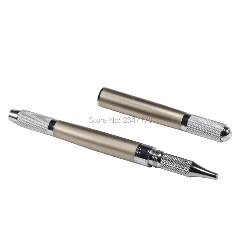 Профессиональная микроблейдинг ручка с двойной головкой 10 шт. для перманентного