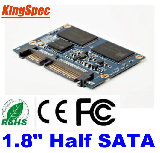 L Kingspec 1.8&quot INCH Half SATA III II Module MLC 8GB 2-Channel For Hpme HD Player Tablet PC UMPC ETC Hard Drives Disk HDD | Компьютеры