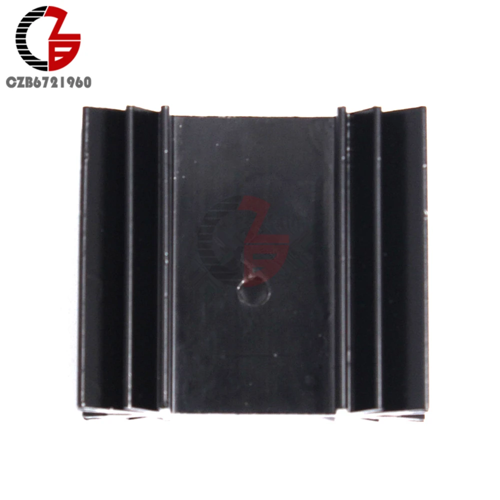 5 шт. Triode IC теплоотвод для TO-220 алюминий 34*12*30 мм охлаждающий плавник