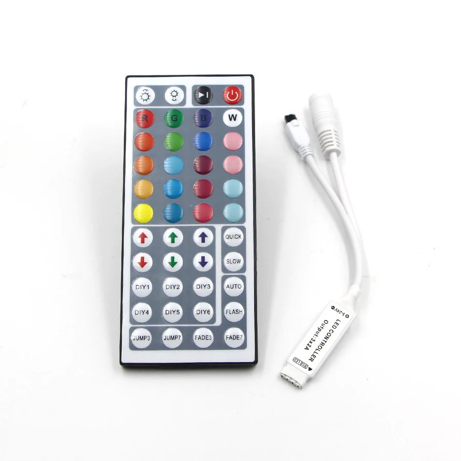 1 шт. RGBW RGB Cnontroller 12В 44Key 24key 40key ИК инфракрасный пульт дистанционного управления для