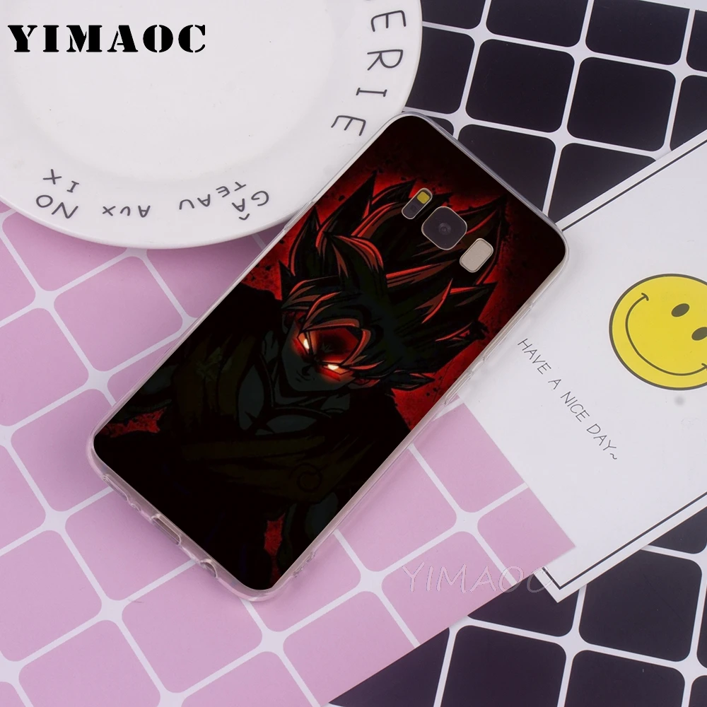YIMAOC Dragon ball cell anime Goku design Soft Case for Galaxy j3 j5 j6 j7 A5 2017 A6 A9 Note 8 9 S7 edge S8 S9 S10 Plus S10e |
