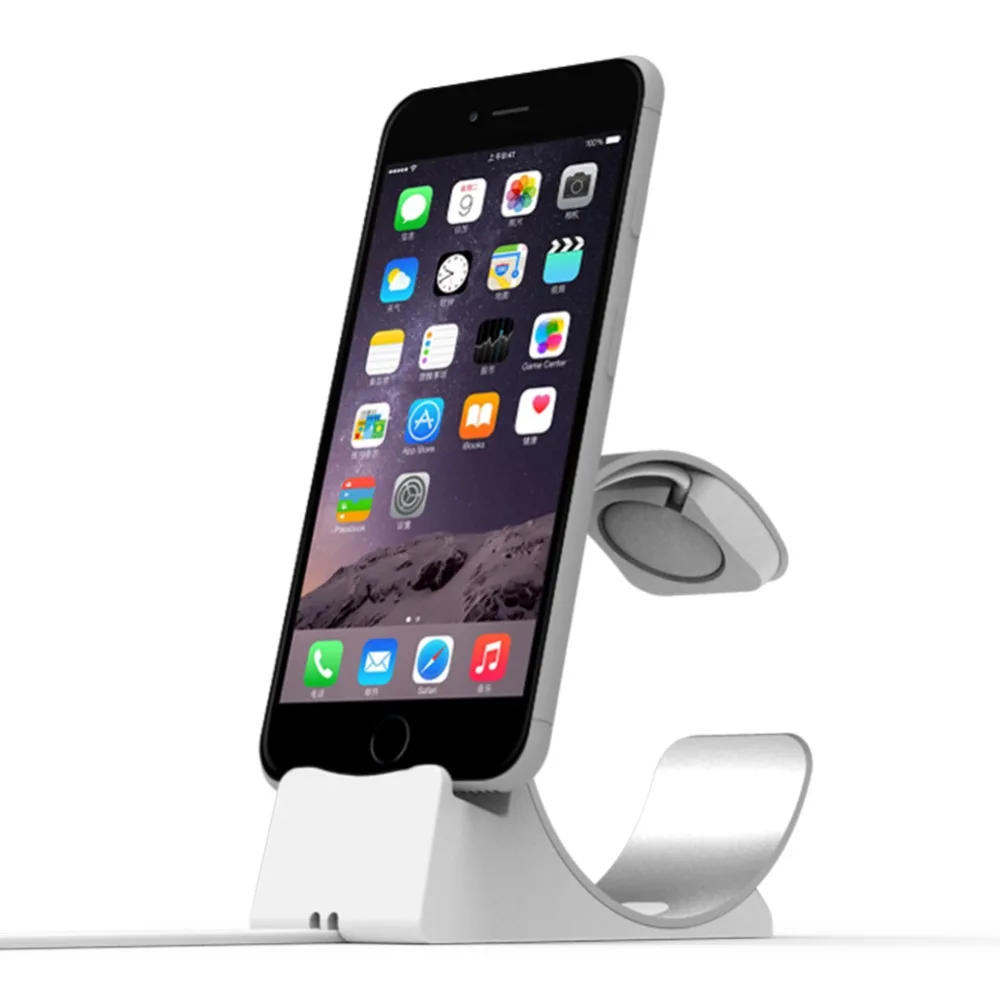 Настольная подставка для зарядного устройства телефона iPhone X/7/6/SE мобильного apple