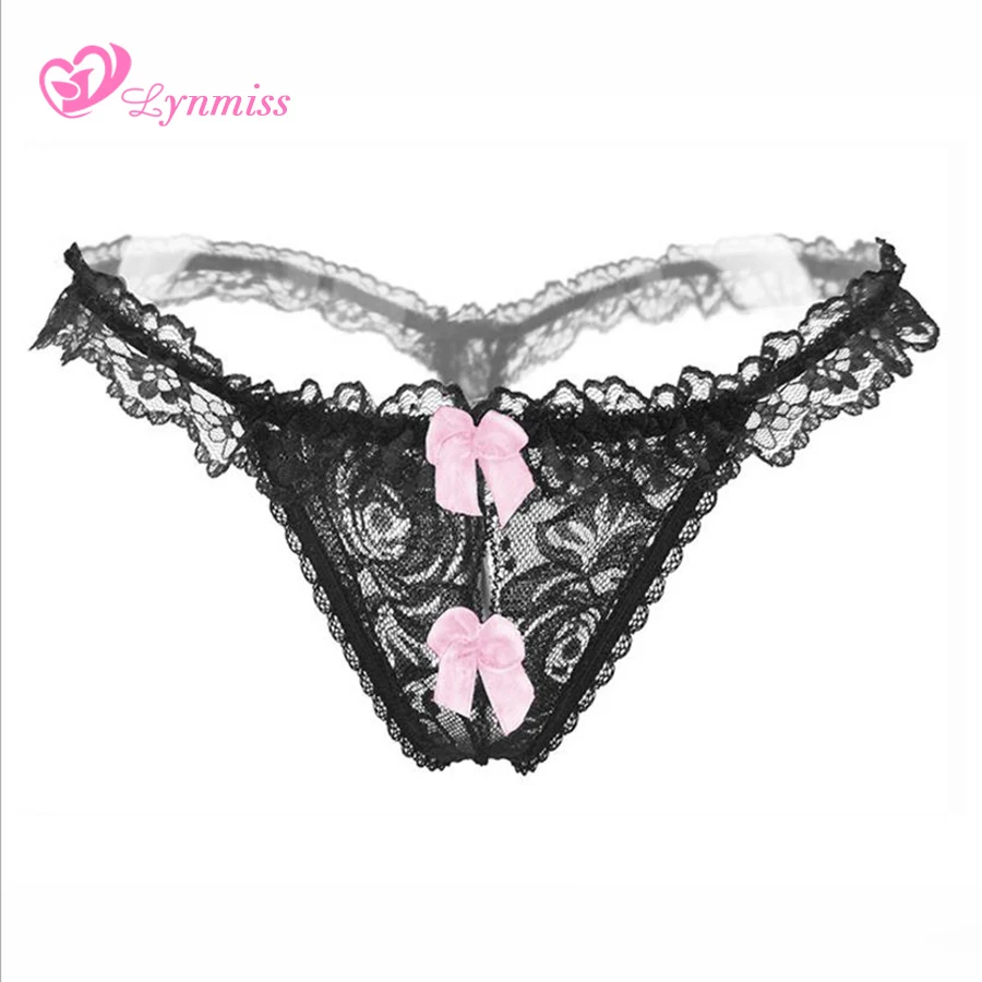 Женские кружевные трусики Lynmiss экзотическое сексуальное нижнее белье
