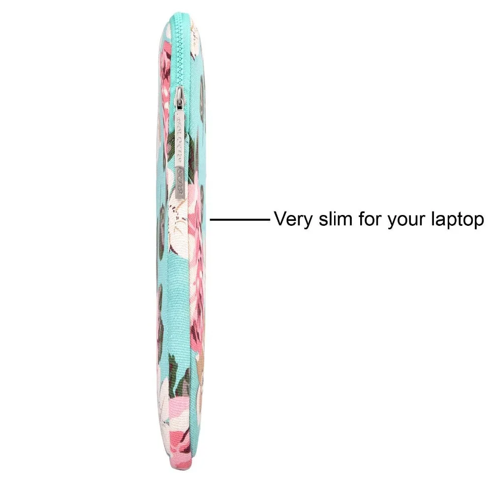 Цветочная сумка Mosiso для ноутбука Macbook Air Retina Pro 13 Asus Acer HP Chromebook Женский чехол iPad 12 9