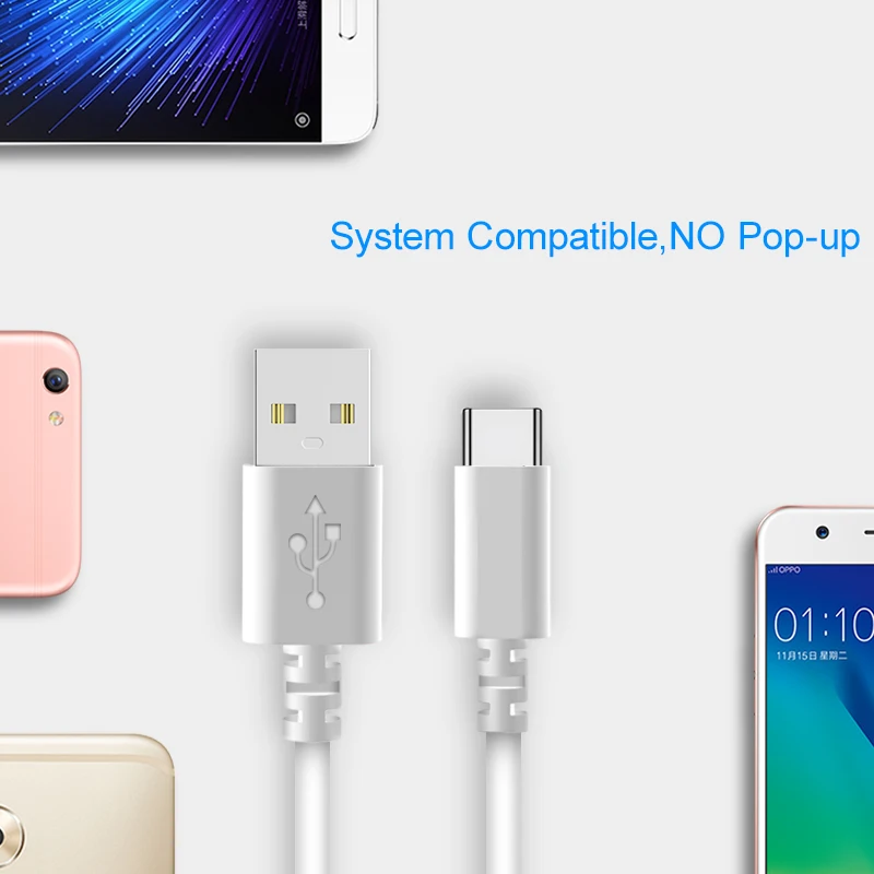 Тип usb C кабель для huawei P10 P20 Pro USB 2A type функцией быстрой зарядки передачи данных Honor V